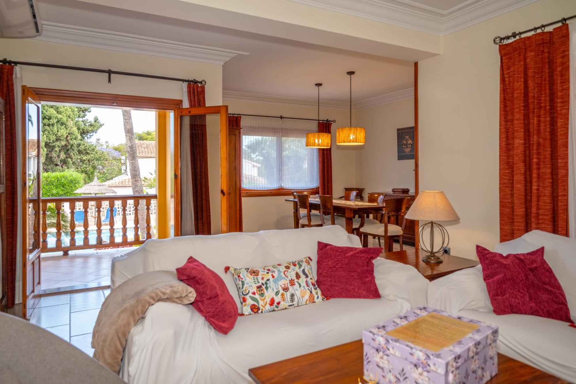 With Private Pool And Tennis Court 150 Metres From The Sea-villa El Olivo Villa Dénia